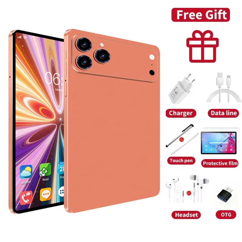 2026 Pad 17 Pro Max 10.1 Inch Global Edition Original Tablet 22GB 2TB MTK G99 Android16 4K HD 5G Dual SIM Video Call WIFI HD Tab