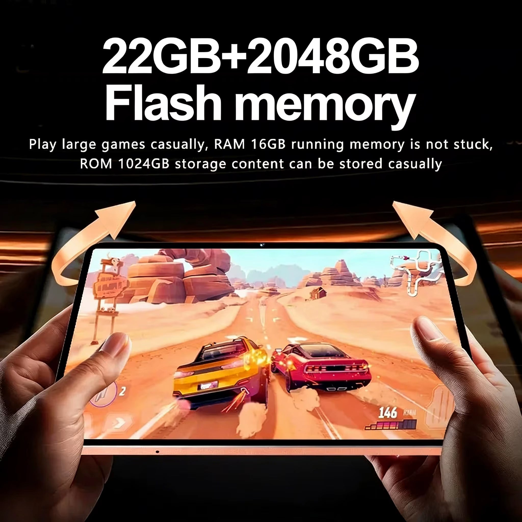 2026 Pad 17 Pro Max 10.1 Inch Global Edition Original Tablet 22GB 2TB MTK G99 Android16 4K HD 5G Dual SIM Video Call WIFI HD Tab