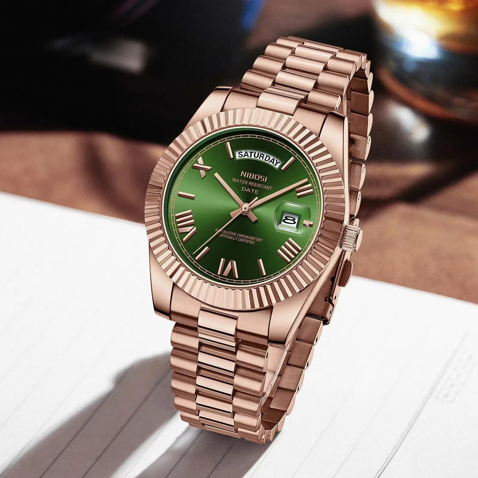 Fashion Quartz Men Watch Top Brand Luxury Wristwatch Day Date Miyota Watch Men Waterproof Steel Male Clock Reloj Hombre